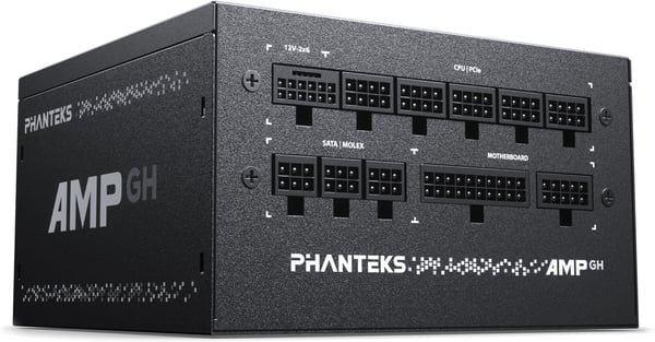 Phanteks AMP GH ATX-strömförsörjning, 850 W, svart