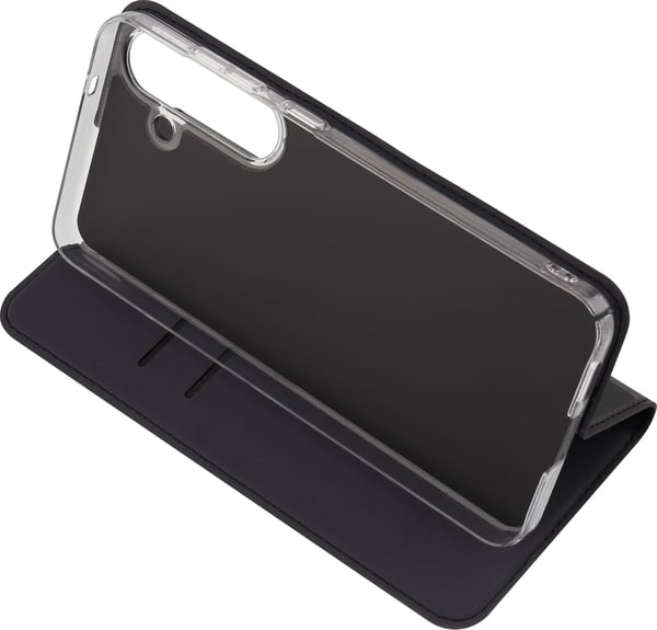 FoneKit BookCase-skyddsfodral, Samsung Galaxy S25+, svart
