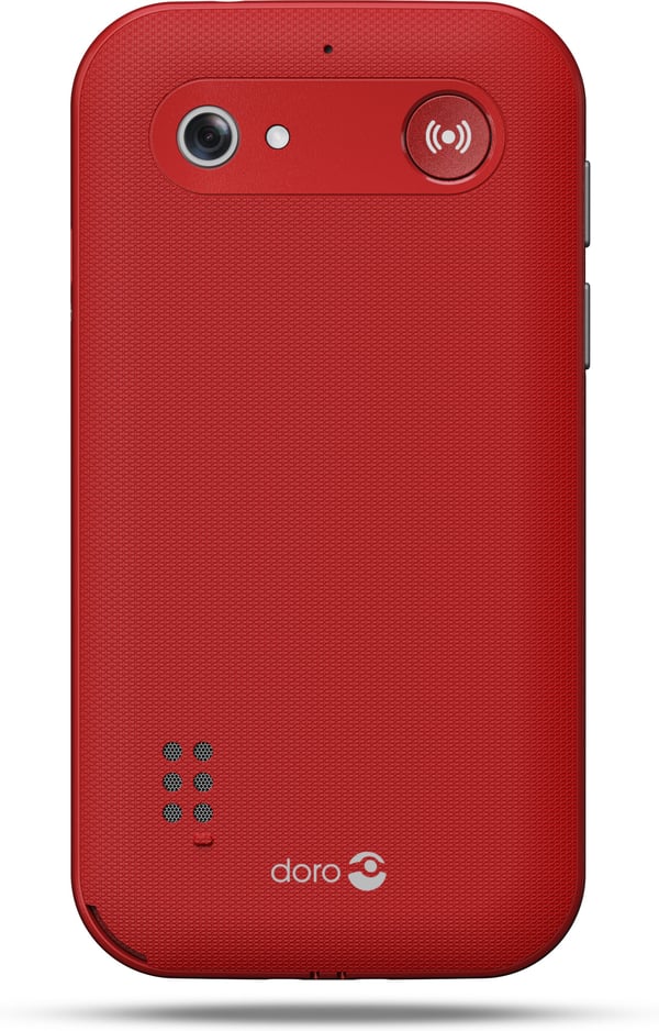 Doro Leva L11 -standardtelefon, rød