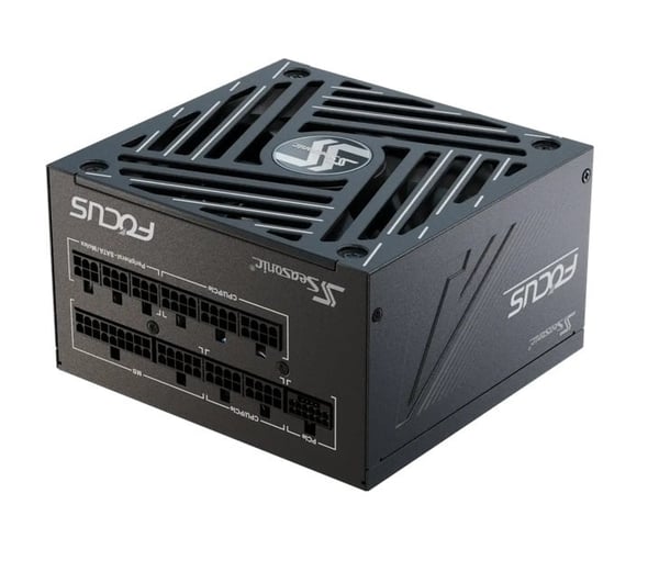 Seasonic FOCUS GX-1000 ATX 3.1 (2024) -strømforsyning, sort, 1000 W