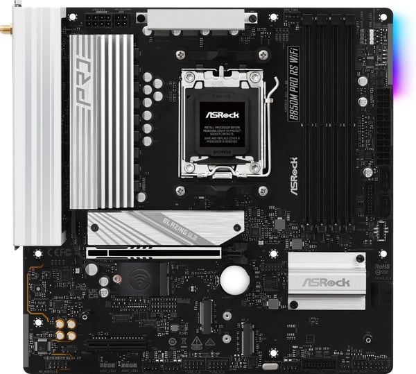 Asrock B850M Pro RS WiFi AMD AM5 MicroATX-moderkort