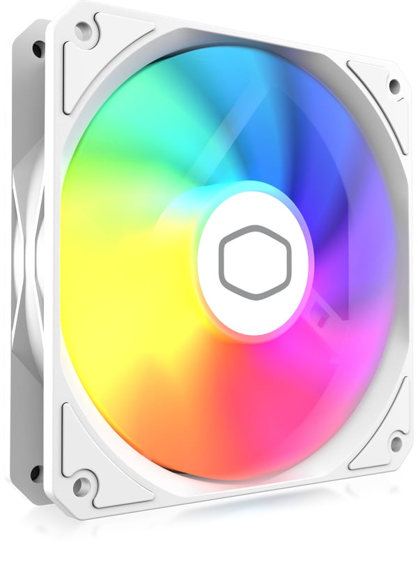 Cooler Master MF120 Lite White ARGB 120 mm chassi-fläkt