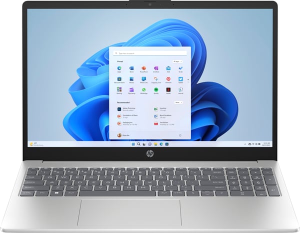 HP 15-fc0096no 15,6" bärbar dator, silver (CF9T1EA)