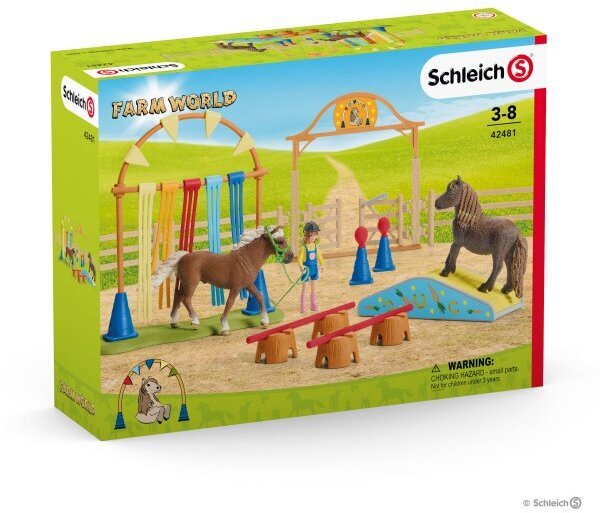 Schleich Farm World 42481 - Ponyagilitytræning