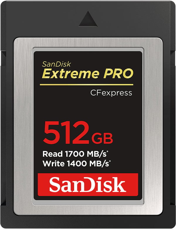 SanDisk CFexpress Extreme PRO 512 GB hukommelseskort