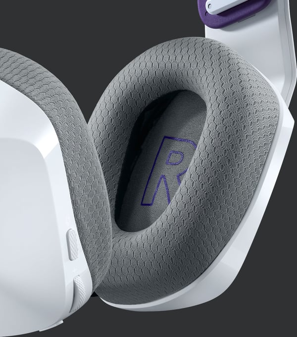 Logitech G733 Lightspeed trådløse gaming headset, hvid