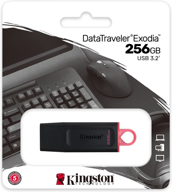 Kingston DataTraveler Exodia 256 Gt USB-minne