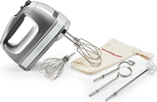 KitchenAid 5KHM9212ECU elektrisk pisker, sølv