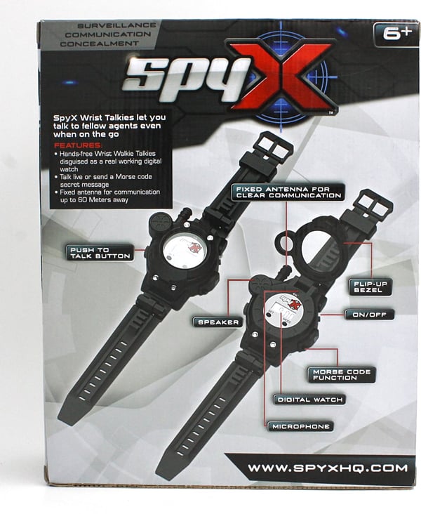 SpyX Wrist Talkies -armbåndsradiotelefon