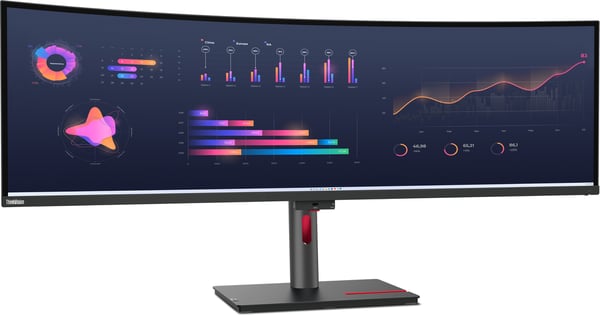 Lenovo ThinkVision P49w-30 49" böjd skärm