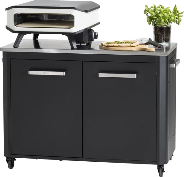 Cozze Outdoor Kitchen -utomhuskök / bord med två dörrar