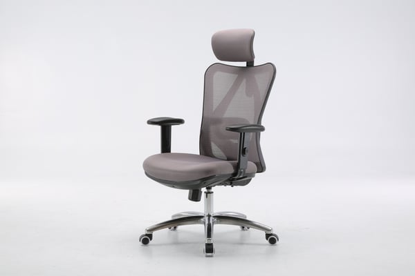 Sihoo M18 ergonomisk kontorsstol, grå