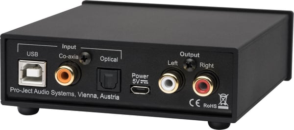 Pro-Ject Pre Box S2 Digital Edition 23 -forstærker, sølv