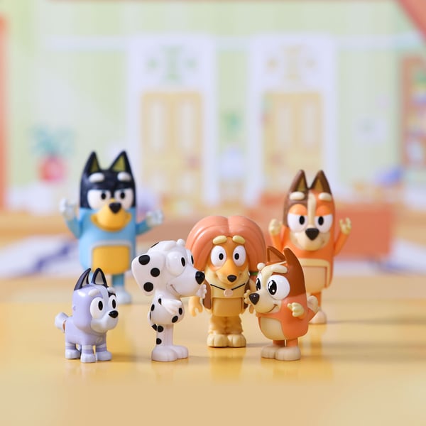 Bluey Figurer Multipack - figursats, 8 figurer