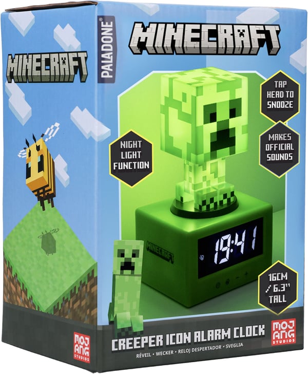 Paladone Creeper -väckarklocka