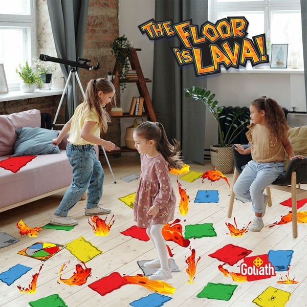 Golv är Lava - spel