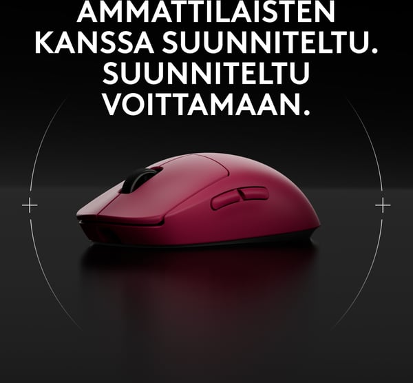 Logitech PRO 2 LIGHTSPEED-spelmus, rosa