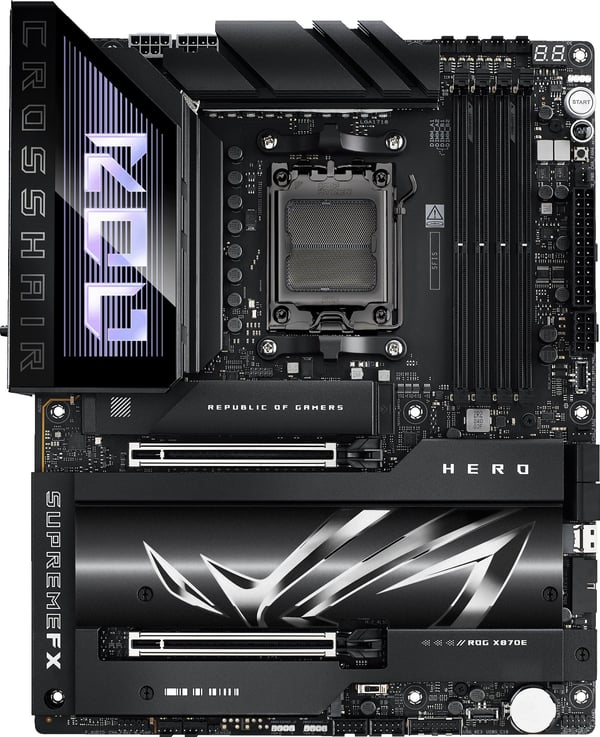 ASUS ROG CROSSHAIR X870E HERO ATX - hovedkort