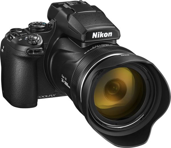 Nikon Coolpix P1100 digitalkamera, sort