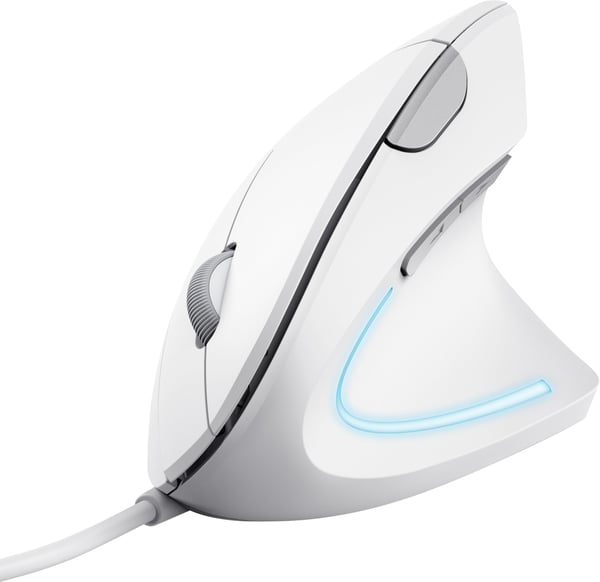Trust Verto ergonomisk vertikal mus, vit