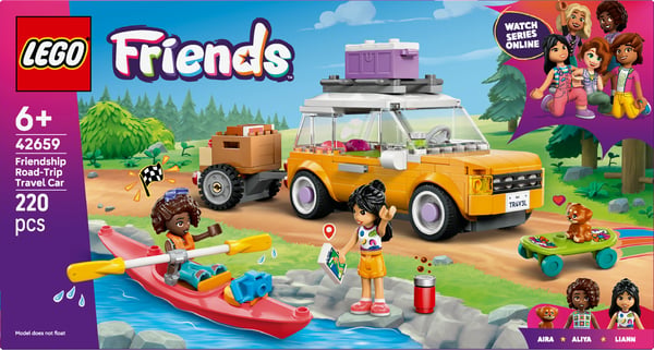 LEGO Friends 42659 - Välutrustad resa bil för vänner
