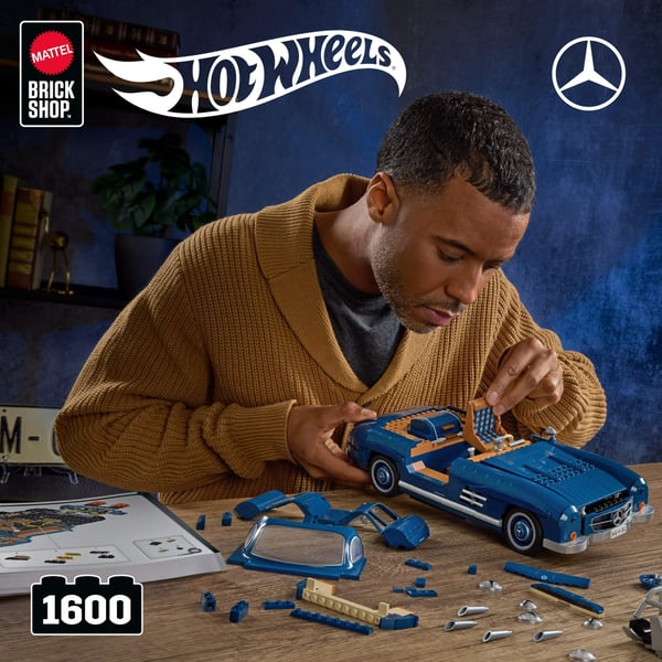 Hot Wheels Elite Series Mercedes-Benz Byggsats
