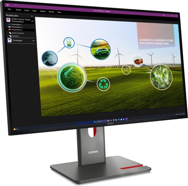 Lenovo ThinkVision P27Q-40 27" WQHD-skärm