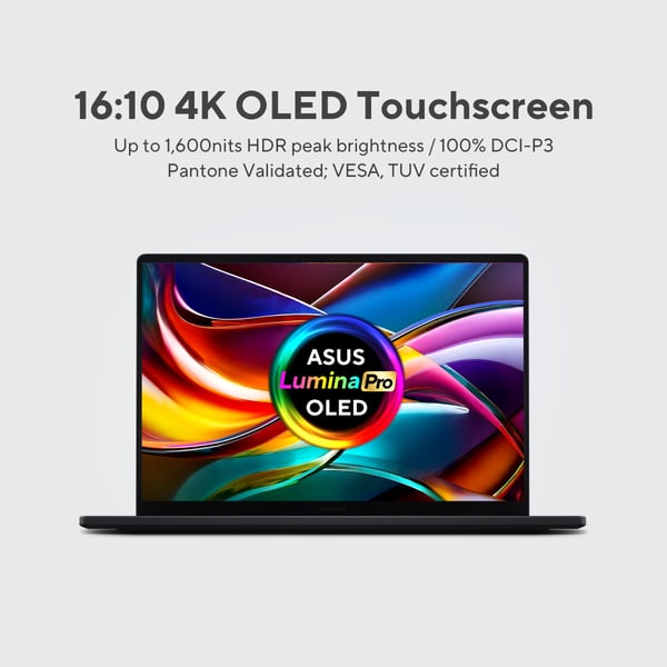Asus ProArt P16 bärbar dator, 16 tum, svart, Windows 11