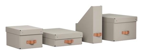 Leitz Puro tidskriftssamlare, 2 st, beige