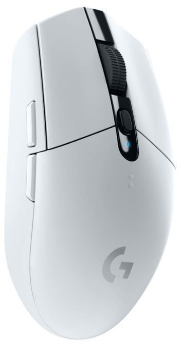 Logitech G305 -trådlös LIGHTSPEED-spelmus, vit