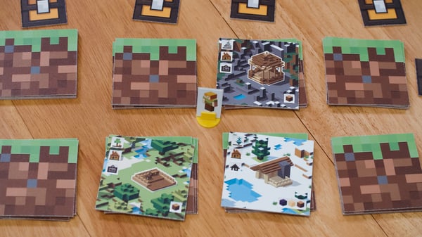 Ravensburger Minecraft: Builders & Biomes -brädspel