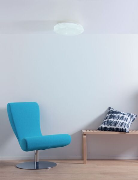 Airam Gaia Starlight -loftlampe, 22W, 2700-6500K, hvid, 40 cm