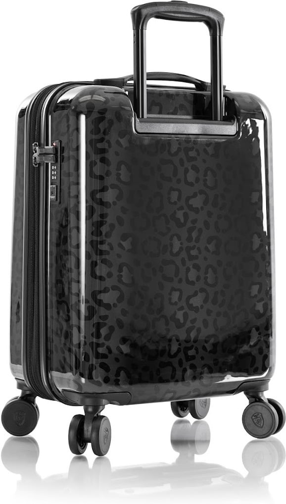 Heys Black Leopard Fashion Spinner 53 cm -kuffert