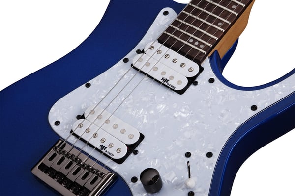 Schecter SGR Banshee-6 elgitarr, Electric Blue