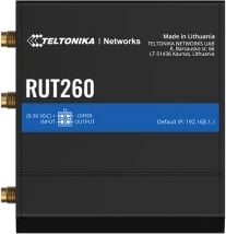 Teltonika RUT260 2G/3G/4G/LTE-modem och WiFi-router