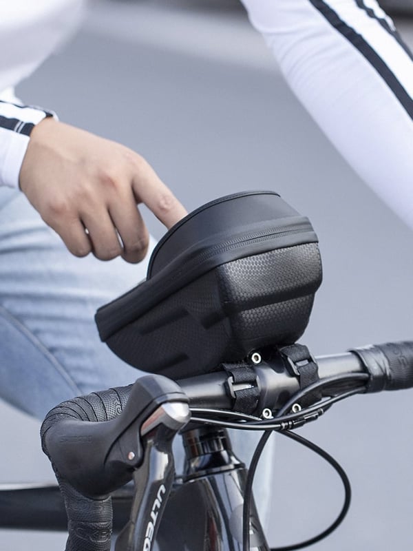 FoneKit-telefonväska för cykelstyre, svart