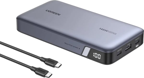 UGREEN 25000 mAh Power Bank -nødlader, 145W