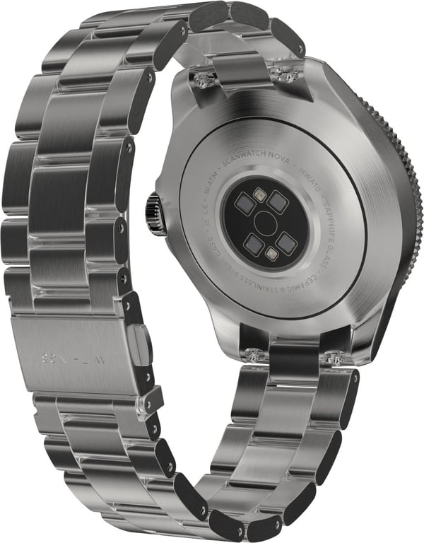 Withings Scanwatch Nova - smartklocka, 42 mm, svart