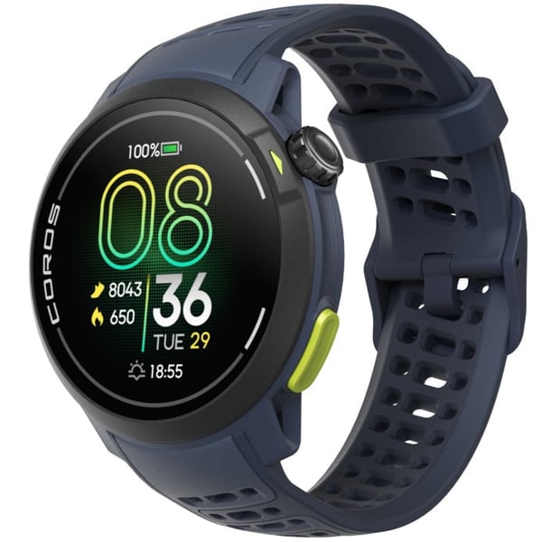 Coros Watch Pace Pro sportsur, 46 mm, blå