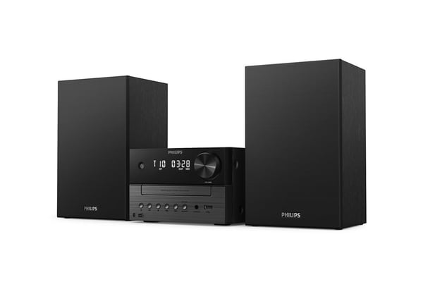 Philips TAM3505MKII/12 mikrosystem, sort