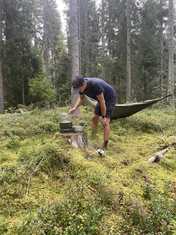 Trangia 25-3 UL friluftskök, grön