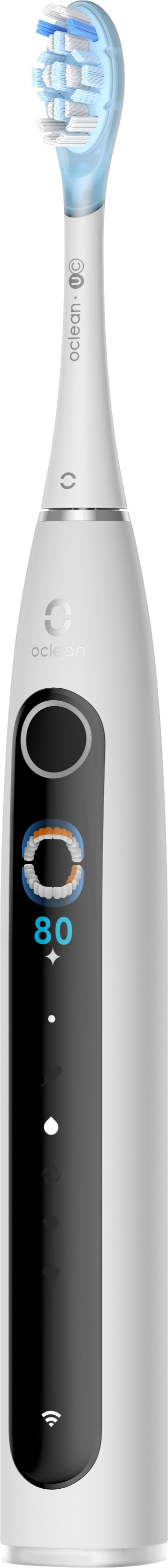 Oclean X Pro 20 eltandborste, vit