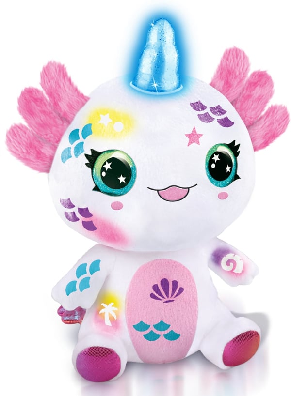 Airbrush Mjuk Axolotlfigur