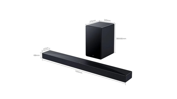 TCL Q65H 5.1 Dolby Atmos soundbar-ljudsystem