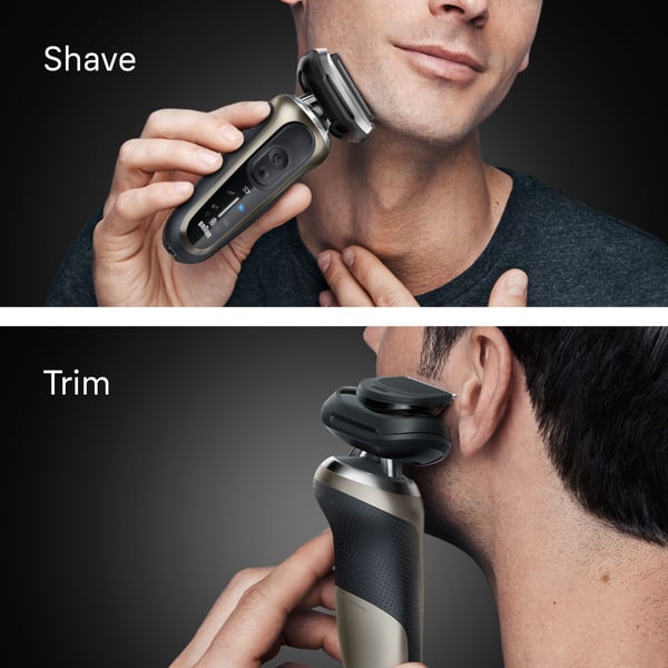 Braun Series 7, 72-C1200S Wet&Dry -rakapparat med skäggtrimmertillbehör