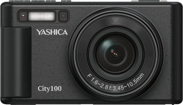 YASHICA City 100 digitalkamera, svart