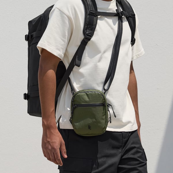 tomtoc Aviator-T37 X-pac axelväska, grön