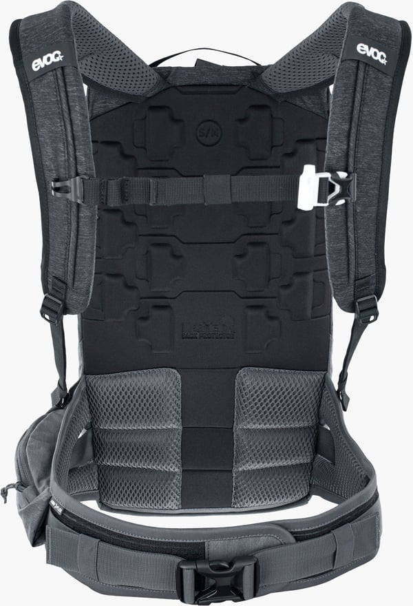 Evoc TRAIL PRO 10 rygsæk, S/M, sort