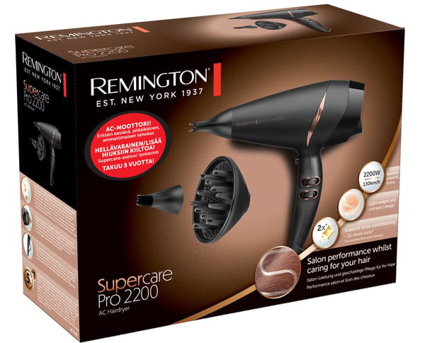 Remington AC7200 Supercare PRO 2200 AC -hårtørrer