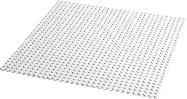 LEGO Classic Vit basplatta 11026 Byggset för barn (1 del)